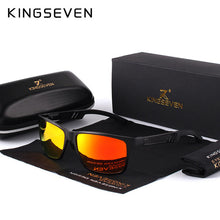 Load image into Gallery viewer, KINGSEVEN Men Polarized Sunglasses Aluminum Magnesium Sun Glasses Driving Glasses Rectangle Shades For Men Oculos masculino Male
