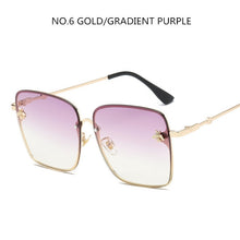 Load image into Gallery viewer, 2019 Oversize Square Sunglasses Men Women Celebrity Sun Glasses Male Driving Superstar Luxury Brand Designer Female Shades UV400