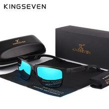 Load image into Gallery viewer, KINGSEVEN Men Polarized Sunglasses Aluminum Magnesium Sun Glasses Driving Glasses Rectangle Shades For Men Oculos masculino Male
