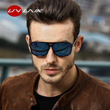 Load image into Gallery viewer, UVLAIK Sunglasses Men Polarized Oversized Mirror Driving Sun Glasses Man Brand Designer Retro Driver Sunglass Goggles