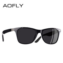 Load image into Gallery viewer, AOFLY NEW DESIGN Ultralight TR90 Polarized Sunglasses Men Women Driving Square Style Sun Glasses Male Goggle UV400 Gafas De Sol